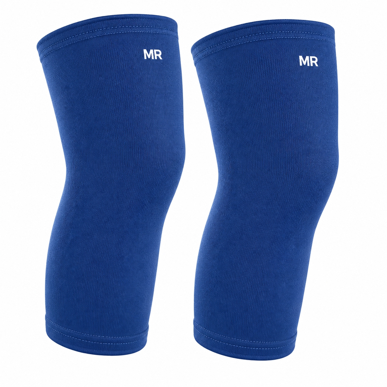 MR Performance Knee Sleeves | Knee Compression Support for Sports, Gym, Running & Daily Activities | Blue