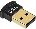 MR USB Bluetooth Adapter | Bluetooth 5.0 Dongle | Wireless Receiver | Plug & Play | Laptop/Desktop Compatible