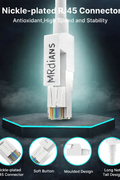 MR High-Speed LAN Cable | Cat6 Ethernet Cable | 1Gbps Fast Internet | RJ45 Connector | Router, PC, Laptop Compatible