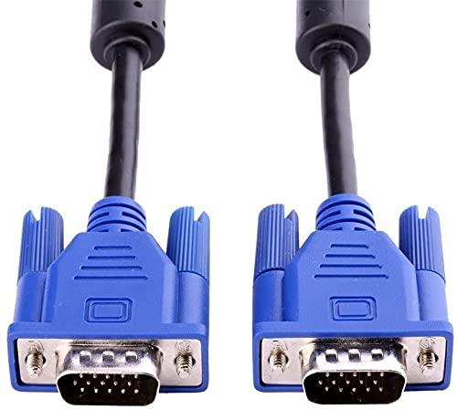 MR VGA Cable | HD Display Support | Male to Male | Durable Build | Monitor/CPU/Projector Compatible