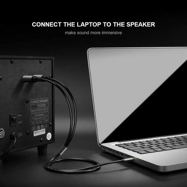 MR 3.5mm to Dual 6.5mm Audio Cable | 1 Female to 2 Male Jack | Stereo Sound | Mixer, Amplifier, Speaker Compatible