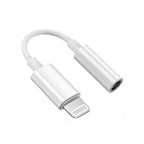 MR Lightning to 3.5mm Audio Jack Adapter | iPhone AUX Converter | Hi-Fi Sound | DAC Support | Earphone, Speaker Compatible