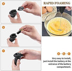 MR Milk Frother | Handheld Coffee Frother | Battery Operated | Stainless Steel Whisk | Portable & Easy to Use