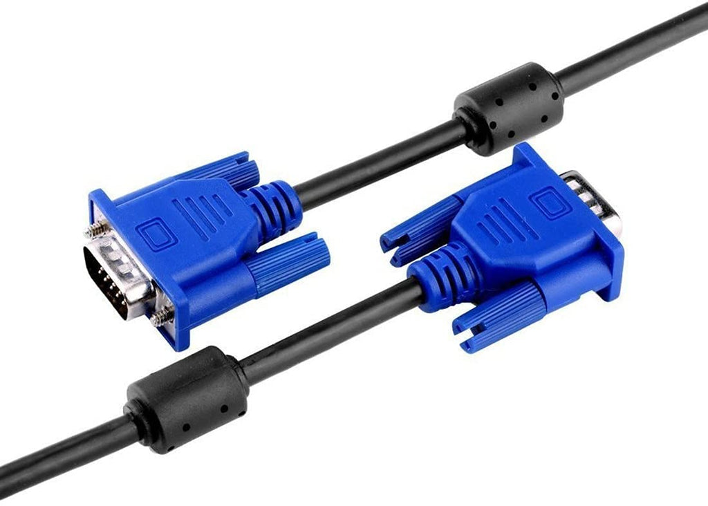 MR VGA Cable | HD Display Support | Male to Male | Durable Build | Monitor/CPU/Projector Compatible