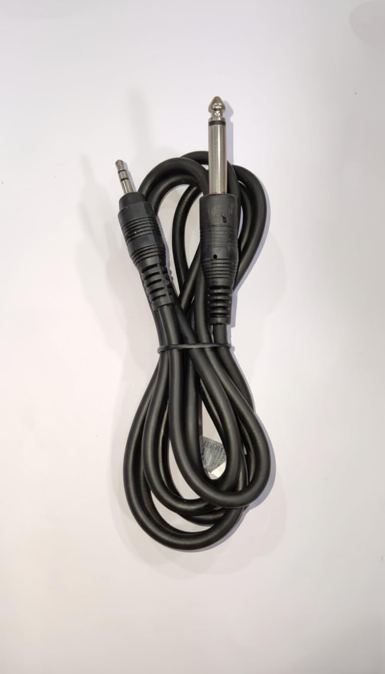 MR 3.5mm to 6.5mm Audio Cable | Aux Cable | 3.5mm Male to 6.5mm Male | Stereo Sound | Speaker, Amplifier Compatible