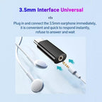 MR Type-C to 3.5mm Audio Jack Adapter | USB-C to AUX Converter | DAC Support | Hi-Fi Sound | Metal Design
