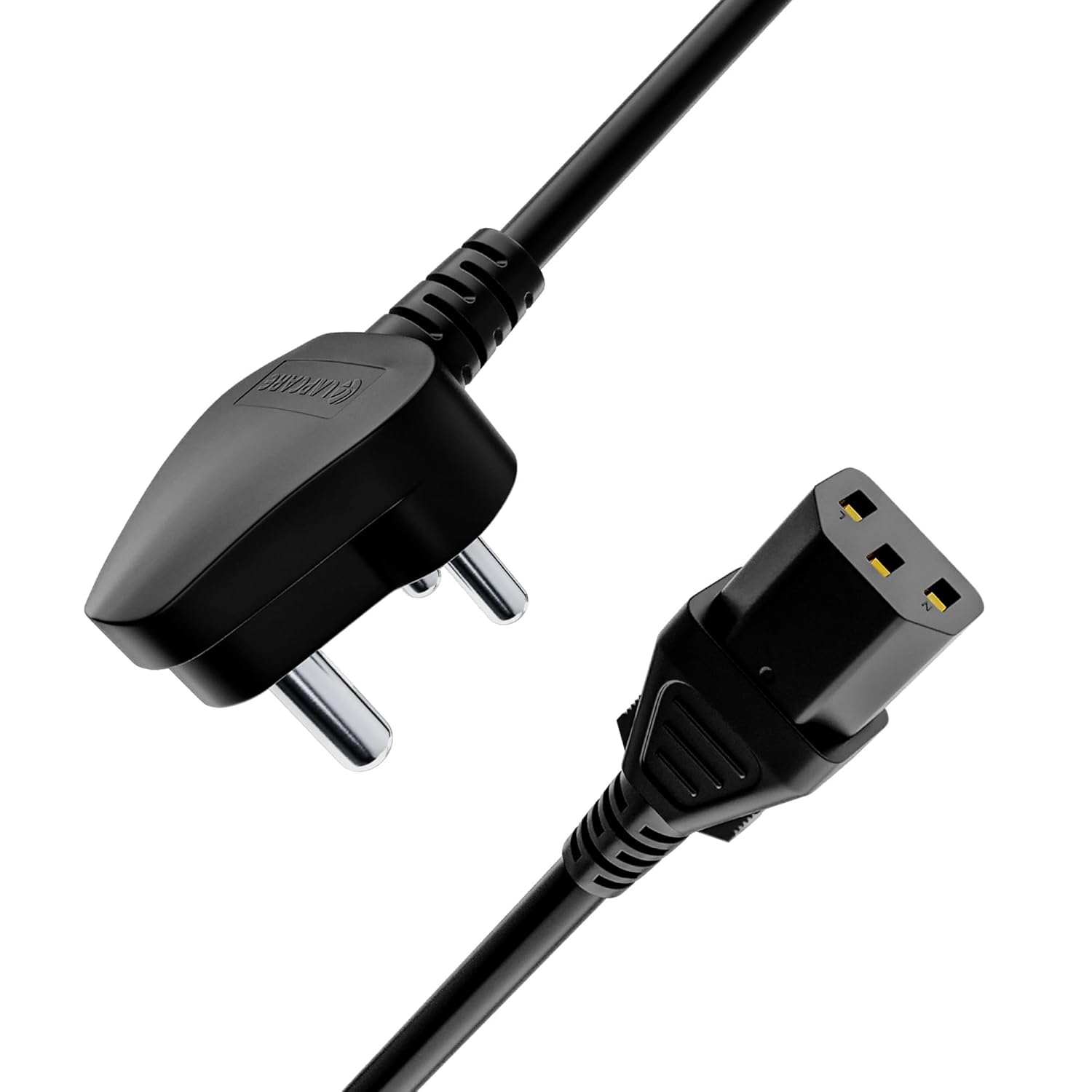MR Computer Power Cable | 3 Pin CPU Power Cord | SMPS Power Cable | Heavy Duty | Desktop, Monitor, SMPS Compatible