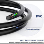 MR Laptop Power Cable | 3 Pin AC Power Cord | Adapter Cable | Durable Wire | Laptop Charger Compatible