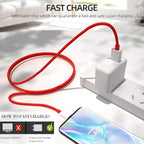 MR Type-C Charging Cable | USB to Type-C Fast Charging | Data Sync | Durable Cable | Mobile & Tablet Compatible