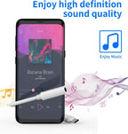 MR Type-C to 3.5mm AUX Cable | USB-C to Headphone Jack Converter | DAC Support | Hi-Fi Sound | Compact Design