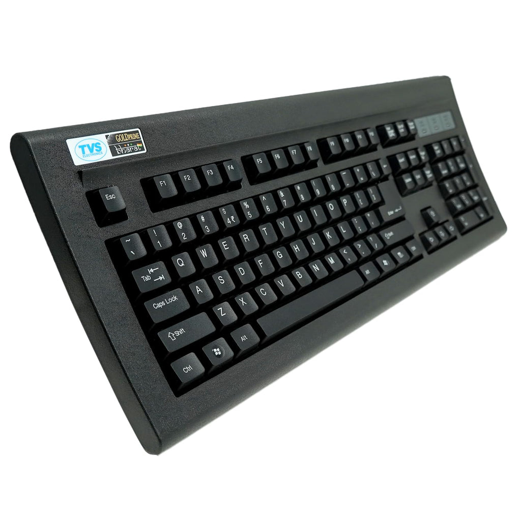 TVS Gold Prime Mechanical Keyboard (New) – Heavy Duty | Long Lasting | USB Wired | Professional Typing Keyboard