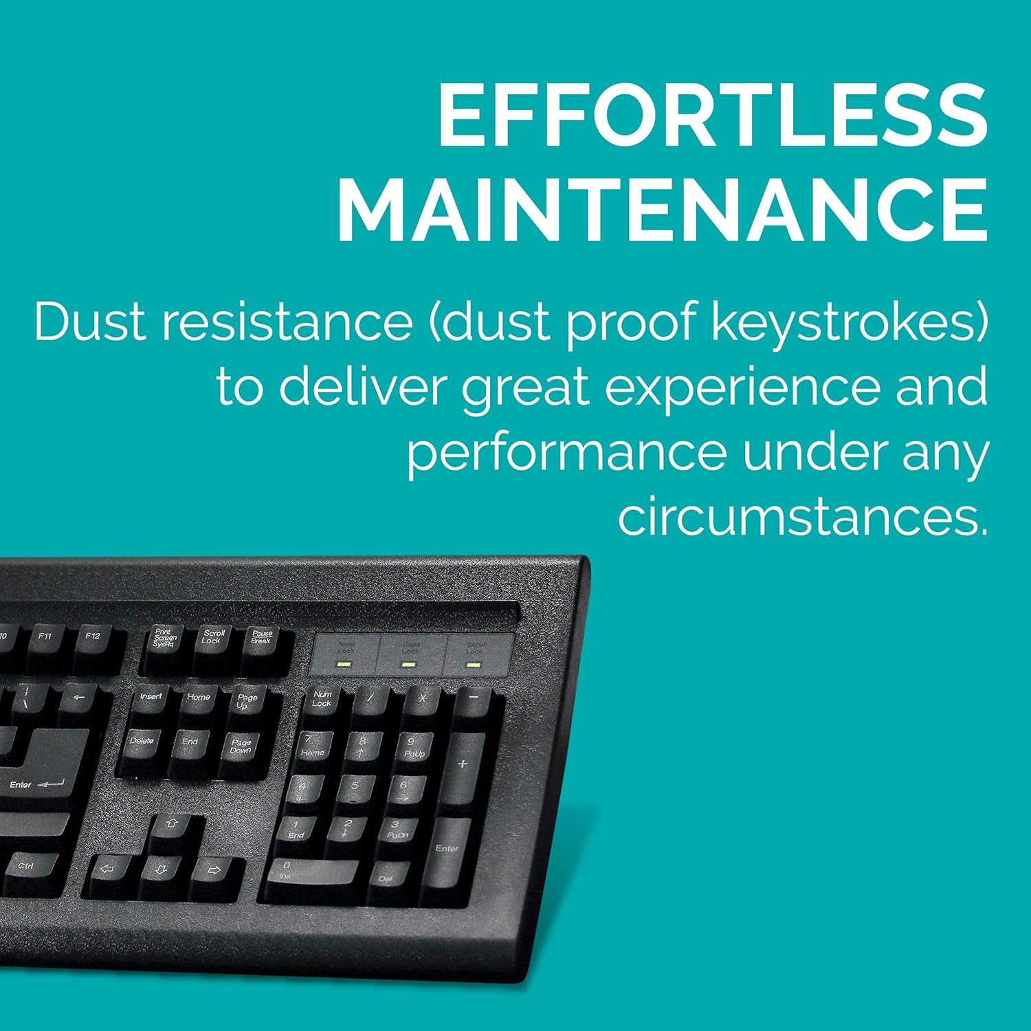 TVS Gold Prime Mechanical Keyboard (New) – Heavy Duty | Long Lasting | USB Wired | Professional Typing Keyboard