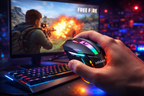 MR Gaming Wired Mouse | RGB Lights | High DPI | Ergonomic Design | USB Wired | Laptop/PC Compatible