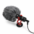 MR-11 Mic by Manuchi.in – Universal Cardioid Microphone with Noise Reduction, 1 Year Warranty, Heavy Built Quality for Camera, Mobile & YouTube Recording