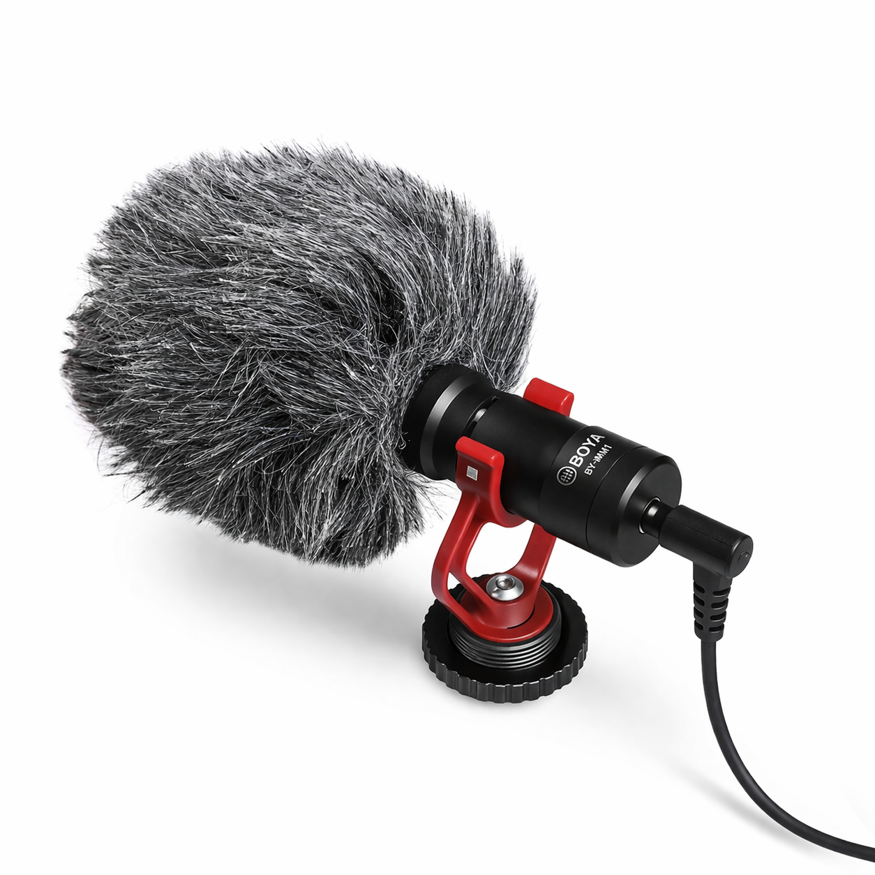 MR-11 Mic by Manuchi.in – Universal Cardioid Microphone with Noise Reduction, 1 Year Warranty, Heavy Built Quality for Camera, Mobile & YouTube Recording